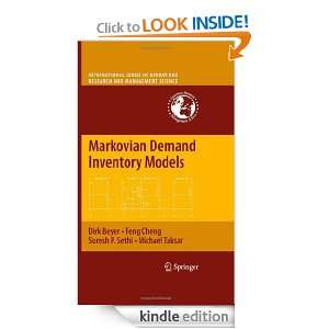 Markovian Demand Inventory Models (International Series in Operations 
