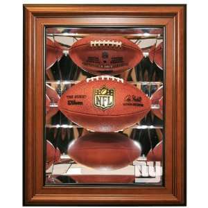  New York Giants Football Shadow Box Display, Brown Sports 