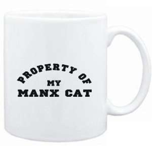  Mug White  PROPERTY OF MY Manx  Cats