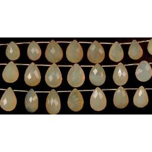  Opal Faceted Briolette   