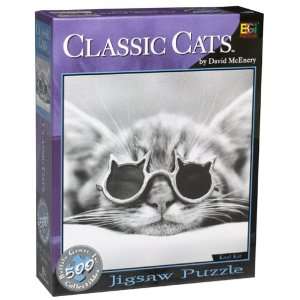  David McEnery Classic Cats 500 piece Puzzle Toys & Games