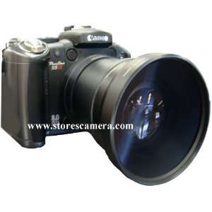  Wide Angle Lens FOR CANON Powershot S5 + tube Everything 