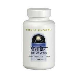  Night Rest with Melatonin 50 tablets by Source Naturals 
