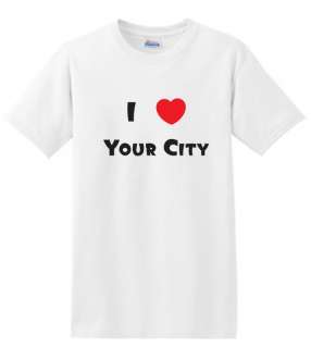 Heart Love Boston T Shirt Personalized Travel Funny  