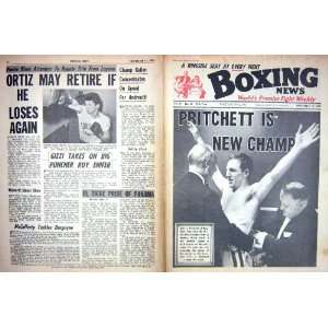    BOXING 1965 JOHNNY PRITCHETT SPEARS SWIFT McSPADDEN