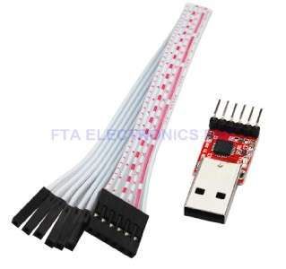   usb to ttl uart adapter 1 x 4 pin sync f to f cable 1 x driver disk