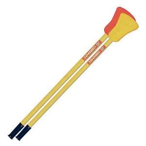 DOM Supersafe 37in Broomball Stick Color Yellow  Sports 