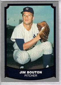JIM BOUTON 1988 Pacific Baseball Legends #20  