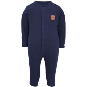  NCAA Syracuse Orange Infant Navy Blue Embroidered Logo 