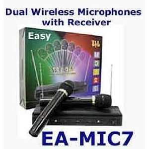  Super Sound MIC7 FM Wireless Microphone & Receiver 