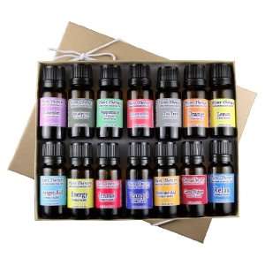  14 Essential Oil Set (7 Synergies and 7 Singles) Includes 