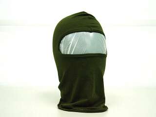 SWAT Balaclava Hood 1 Hole Head Face Mask Protector OD  