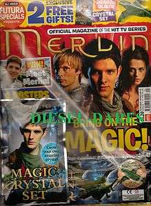   THE OFFICAL MAGAZINE ISSUE 1 COLIN MORGAN BRADLEY JAMES NEW AND SEALED