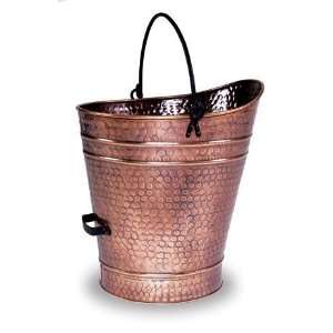  Coal Hod/Pellet Bucket   Large in Antique Copper