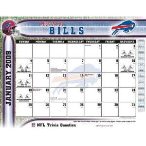  Buffalo Bills 2009 22 x 17 Desk Calendar Sports 