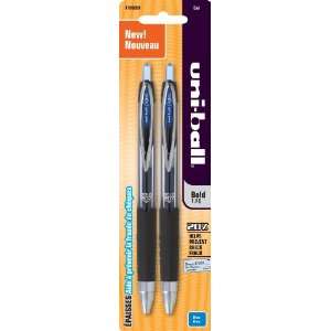   207 Retractable Bold Point Gel Pens, 2 Blue Ink Pens