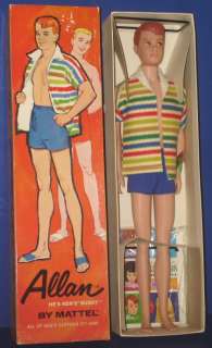 Kens Buddy ALLAN Barbie Doll 1964 MIB Mattel  