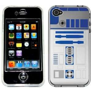  R2D2 Star Wars Handmade iPhone 4 4S Full Hard Plastic Case 