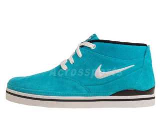 Nike Brazen Mid Turbo Green Suede Skateboarding Shoes  
