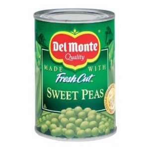 Del Monte Sweet Peas 15 oz (Pack of 24)  Grocery & Gourmet 