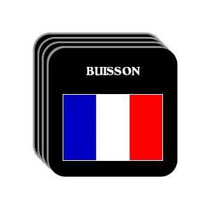  France   BUISSON Set of 4 Mini Mousepad Coasters 