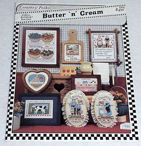 Jeremiah Junction Butter n Cream Cross Stitch Patterns  