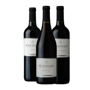  Windsor Vineyards Sonoma Soiree 3 Bottle Gift Set Grocery 