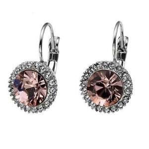   Earrings model More rhod. vintage rose, Swarovski Elements. Jewelry