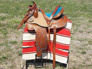   RACING TRAIL PLEASURE SADDLE WITH BRIDLE BREAS TCOLLAR PAD  