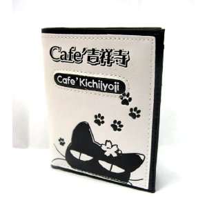  Cafe Kichijoji de Chibi Sukekiyo Blk/White Wallet Toys & Games