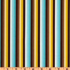  44 Wide Free To Grow Organic Stripe Spring Fabric By The 