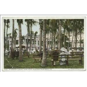   , Afternoon Concert Hour, Palm Beach, Fla 1898 1931