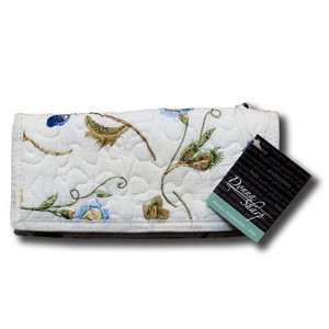   Quilts Quilted Azure Suzette Medium Wallet 43680 