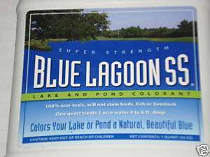 Blue Pond Dye Aquashade Algae Weeds 1 Acre Super Strong  