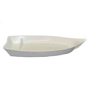  White Melamine Sushi Boat 10(L) x4.5 (W) Kitchen 