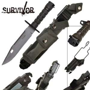  Master Cutlery Survivor HK 56142S Survival Knife, 12 Inch 
