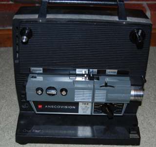 Vintage GAF Anscovision 788 8mm / Super 8 film projector   no light 