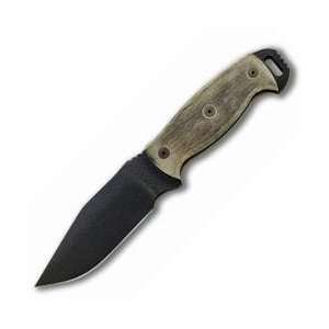  Ontario Ranger Knives RD 4 Survival Knife   Black, Tan 