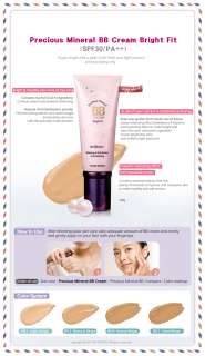 Etude House] Precious Mineral BB Cream Bright Fit W24 (Honey Beige 