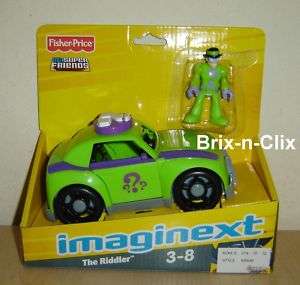 Imaginext DC Super Friends The Riddler with Car NEW  