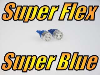 New T10 LED Super Intensity Blue Bulbs Front Light Parking Super Flux 
