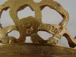19thC French Ormolu Bronze Regency Round Frame  