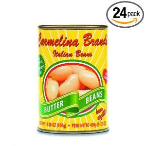   Bianchi De Spagna Beans (Butter Beans), 14.28 Ounce Units (Pack of 24
