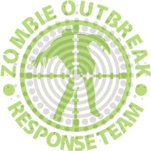  Zombies Outbreak Response Team Vinyl Decal Everything 