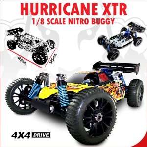  Hurricane Xtr 1/8 Scale Nitro Buggy