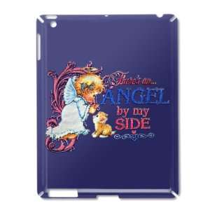 iPad 2 Case Royal Blue of Theres An Angel By My Side with 