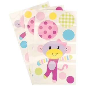  Little Miss Matched Monkey Collection Wall Decals Baby