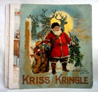   McLOUGHLIN CHRISTMAS KRISS KRINGLE BROWNIES paper cover reindeer