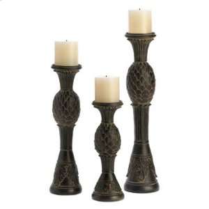  PALLADIAN CANDLE STAND TRIO