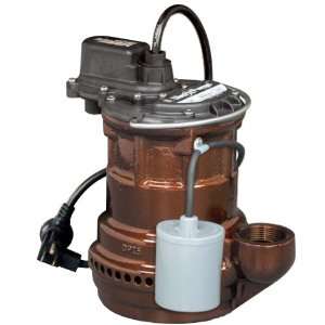  Liberty Pumps 243 Automatic Submersible Sump Pump w/ Wide 